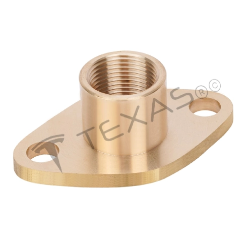 heat exchanger thread flange brass